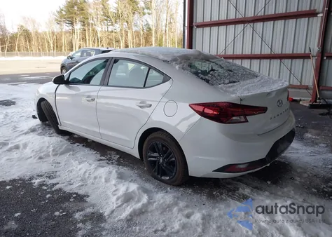 2019 Hyundai Elantra Sel z USA, uszkodzony, nr VIN 5NPD84LF9KH477792